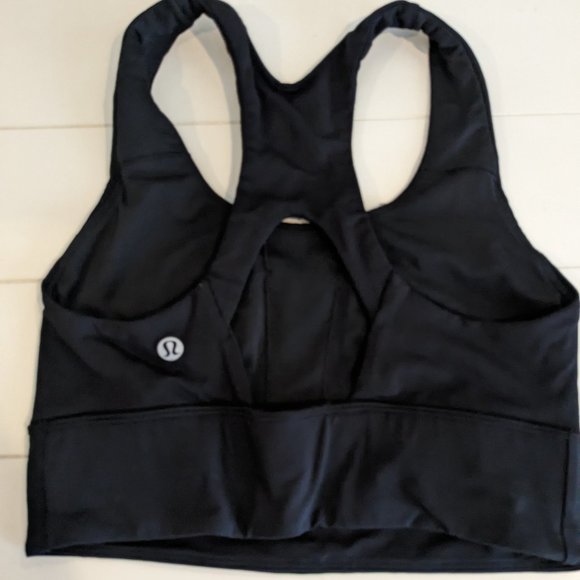 Lululemon Run Stuff Your Black Bra 4 - Picture 2 of 5